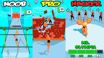 Muscle Hustle - NOOB vs PRO vs HACKER