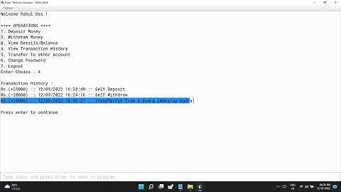 BANKING MANAGEMENT SYSTEM||PART 1||JAVA||ROBOTICS WORLD||BY ABHIRUP RUDRA