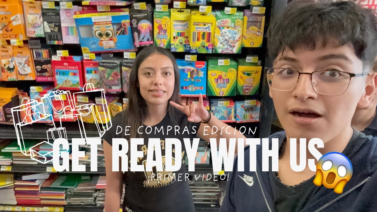GET READY WITH US(De Compras Edicion)😱🛍️[Primer Video] 