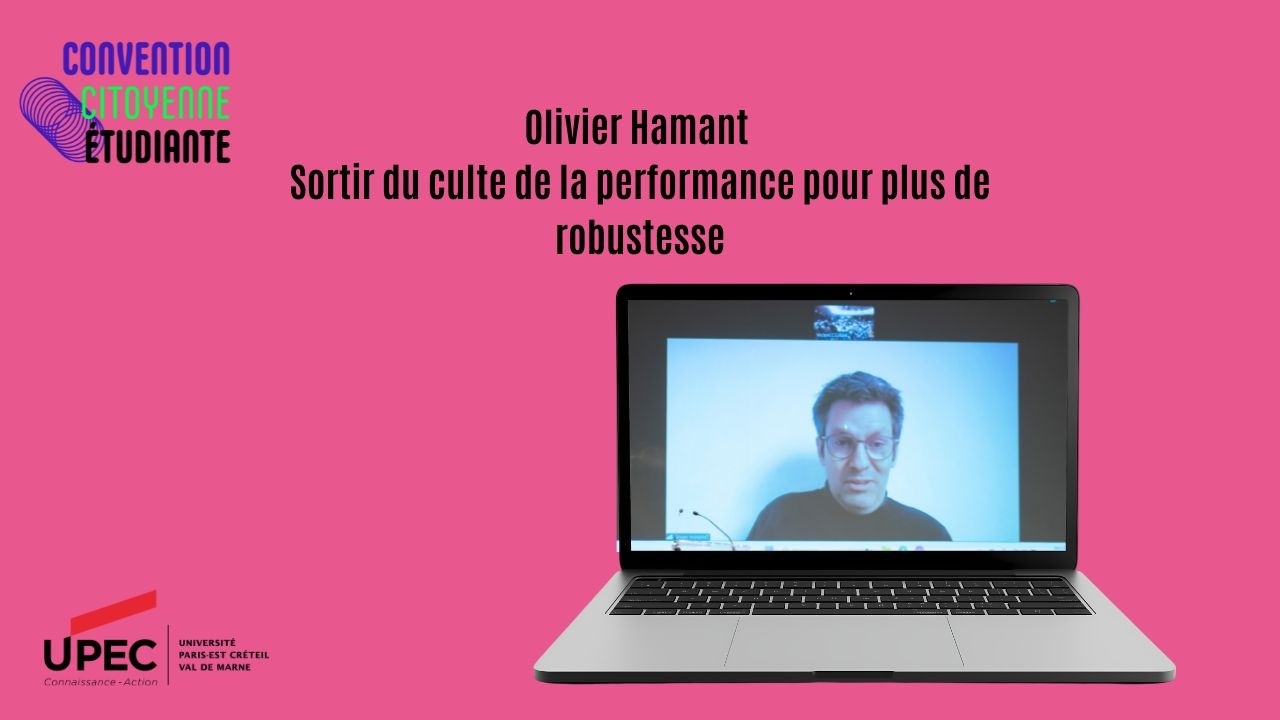 Olivier Hamant "Sortir du culte de la performance pour plus de robustesse"