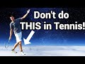 How to find balance during tennis shots