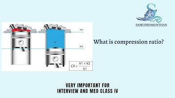 MEO Class 4 Oral | What is compression ratio? | @_samudramanthan_