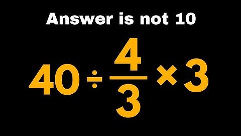 Most People Get Wrong This Math Problem!