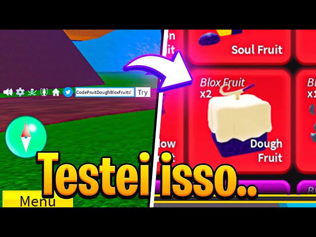 SAIU* NOVO CÓDIGO da FRUTA DOUGH no BLOX FRUITS (roblox) 