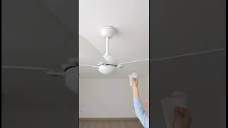 Deckenventilatorblätter reinigen, ohne ein Durcheinander zu machen #Shorts