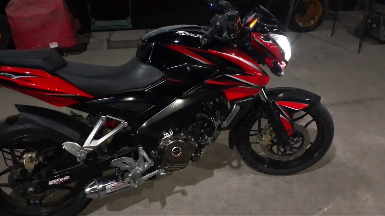 ROUSER NS200 CON ESCAPE PAOLUCCI STAGE 3 - YouTube