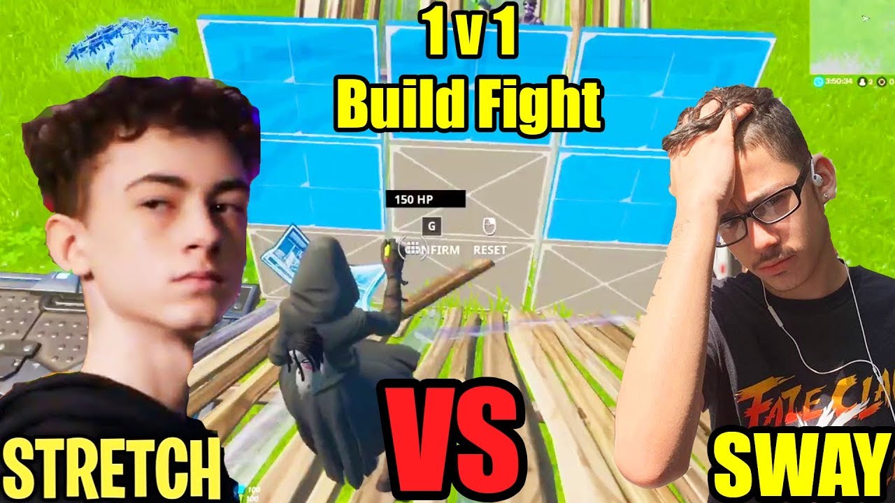 Faze Sway Vs Liquid Stretch In 1v1 Wager | Best Creative Build Fight Vs Best Mechanical Player