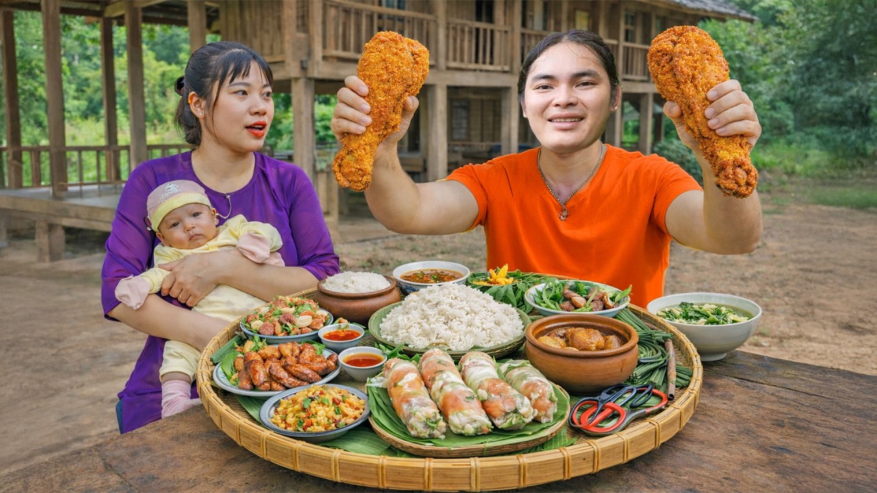 On a Beautiful Day: Let’s Prepare a Traditional Meal Together and Enjoy It - Simple Family Life