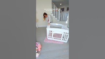 our new puppy is here🥹🎀✨ #playpen