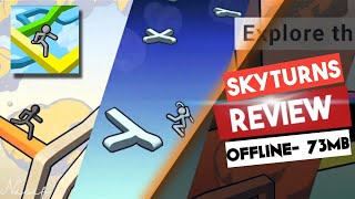 *OFFLINE* Skyturns Platformer - Gameplay Review Android | Arcade Superb Games screenshot 4