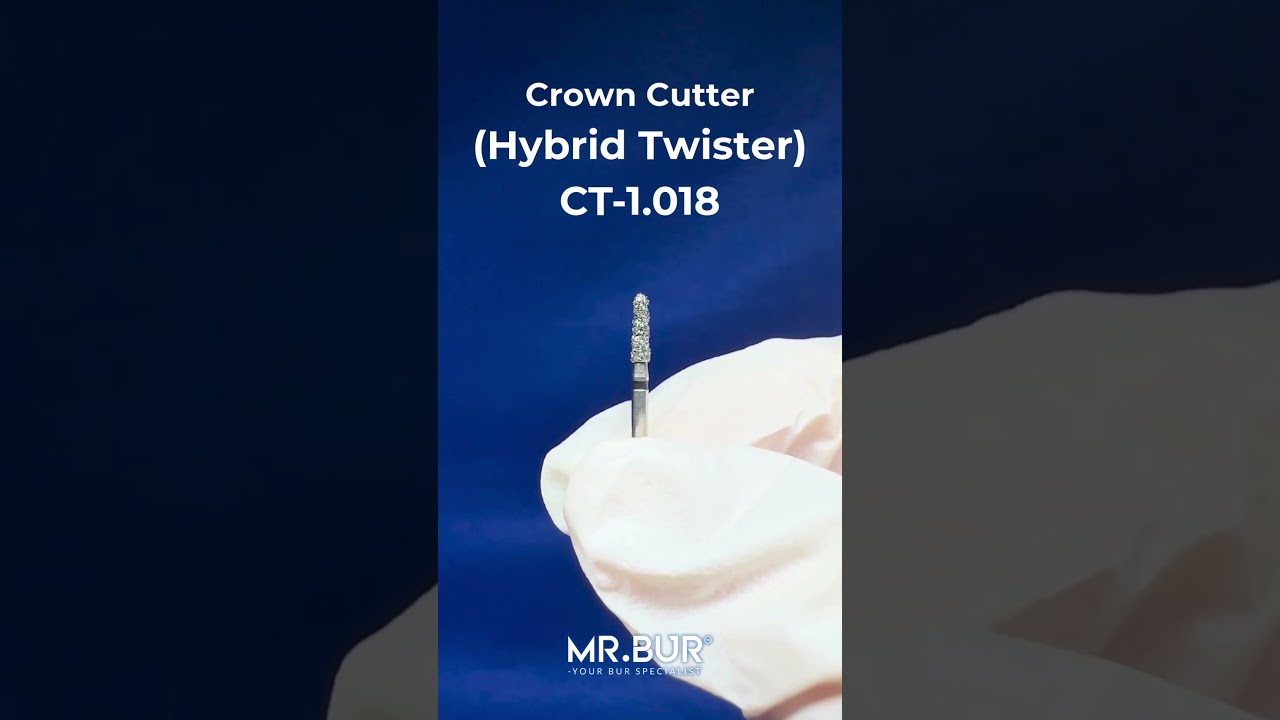 Hybrid Spiral Cool Cut Super Coarse Diamond Bur FG | Carbide Dental Bur