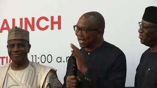PETER OBI, MY CHARACTER IS TO GREET ELDERS BEFORE I TAKE MY SIT