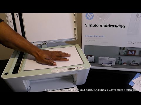 Video: Hoe faks ek vanaf my HP Photosmart 7525?