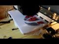 Home made T-shirt printer.