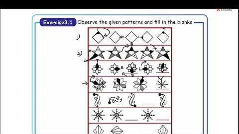 Samacheer Kalvi | Class 5 | Maths | Term 1 | Unit 3 |  Patterns | Ex3.1 | Tamil