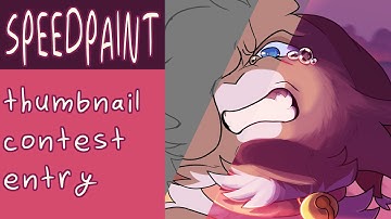 jerome thumbnail contest entry // speedpaint