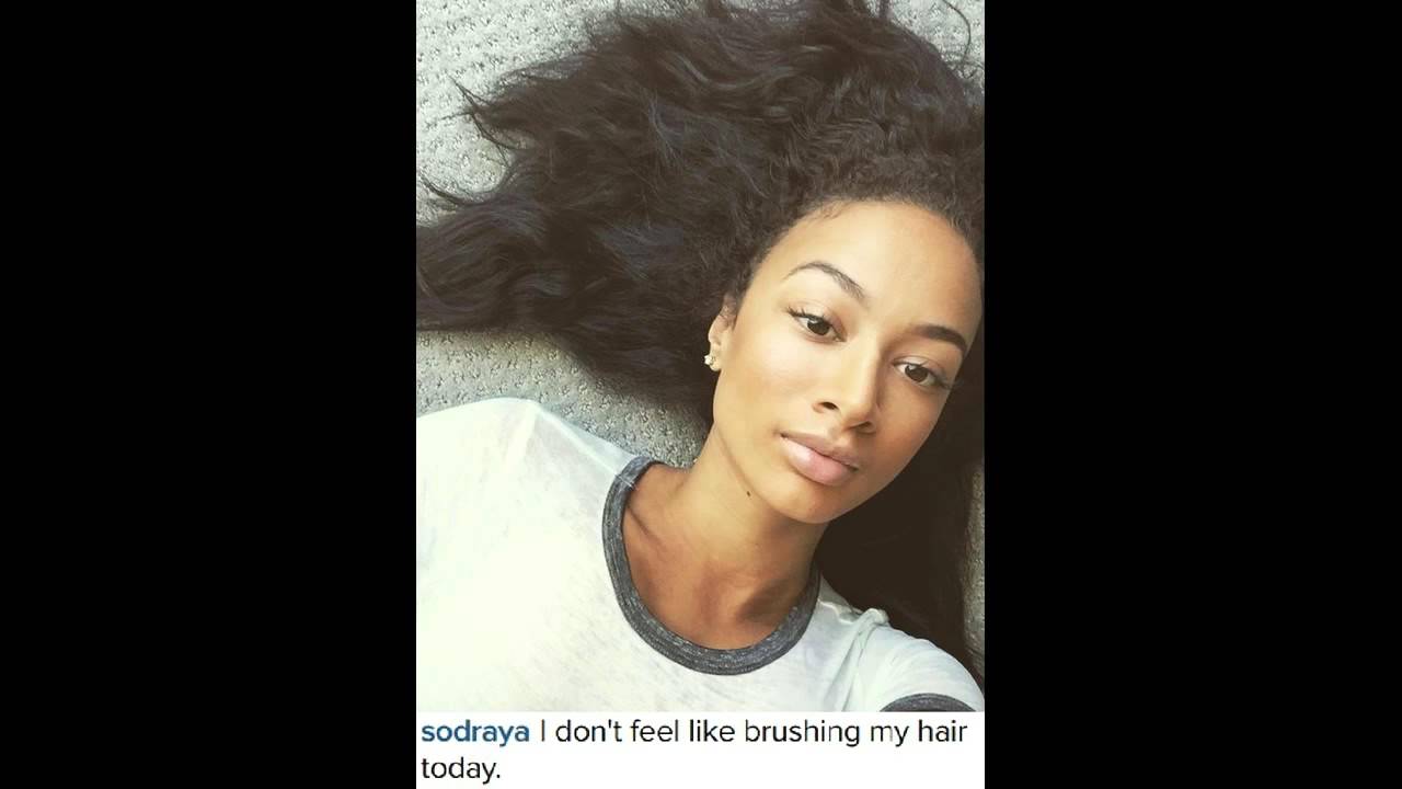 Draya Michele Hair All Real And Natural Mixed Women Have The