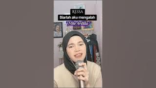 Ressa live cover 'Biarlah aku mengalah' Nike Ardilla
