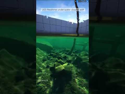Unreal Engine 5 - Hyper Realistic real-time underwater shader