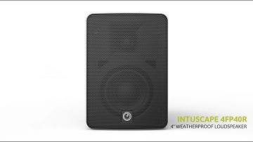 Intusonic Commercial Audio Systems INTUSCAPE™ 4FP40R Outdoor Loudspeaker