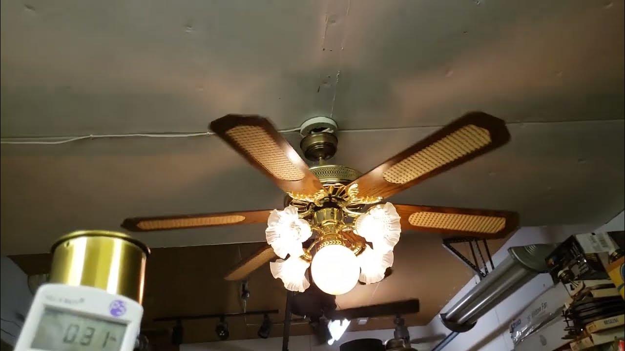 JCPenney 6 Blade Ceiling Fan with cane (1 of 2) YouTube