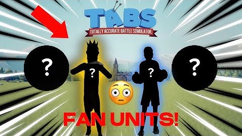 TABS But With YOUR Units...(hectic)