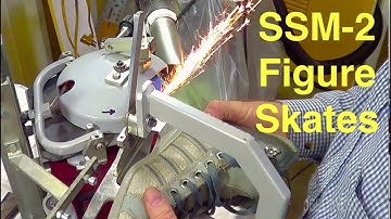Sharpening figure skates swing arm machine SSM 2
