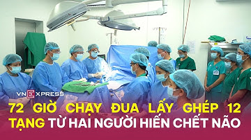 72 giờ chạy đua lấy ghép 12 tạng từ hai người hiến chết não | VnExpress