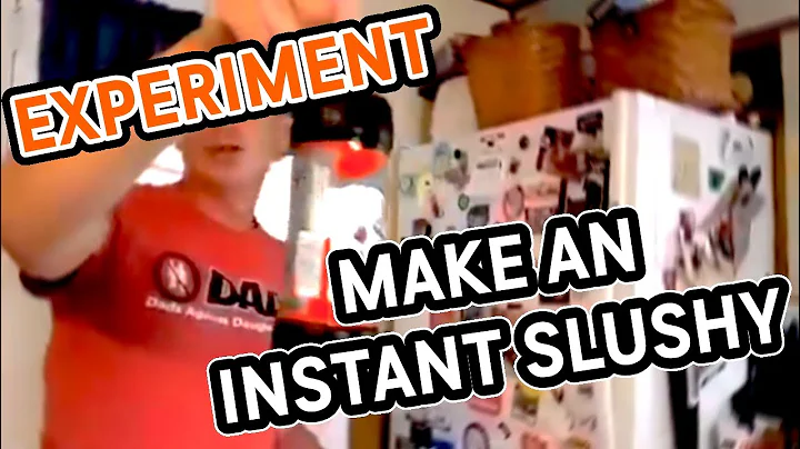 EXPERIMENT | Make an instant soda slushy!