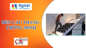 Đèn cầu thang thông minh, đèn cảm ứng cầu thang | AGASI LIGHTING #shorts #trending #light