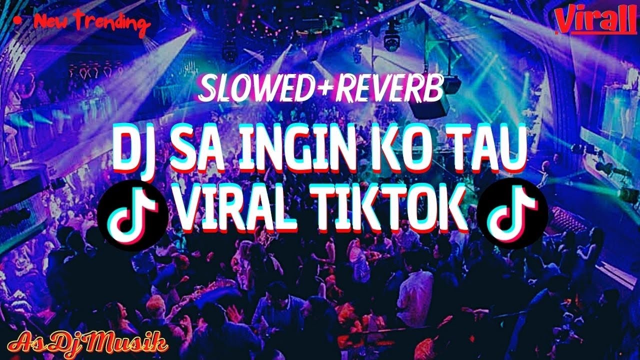 DJ SA INGIN KO TAU SLOWED + REVERB || DJ SANTUY FULL BASS GLERR