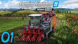 FARMING SIMULATOR 22 PREMIUM #01 | Nouvelles Cultures et Map ! Season Pass 2