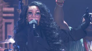 GRAMMYS: Brandy Makes Surprise Appearance During Burna Boy and 21 Savage Performance