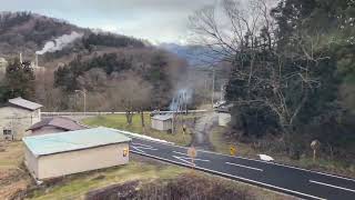 【JR飯山線車窓】雪のおいこっと（飯山→長野）