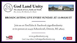 God Land Unity Sunday Service - May 1, 2022