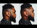 Beard Fade with Mid Fade Part On The Side | Barber Spotlight #2 Lauren Da Legend