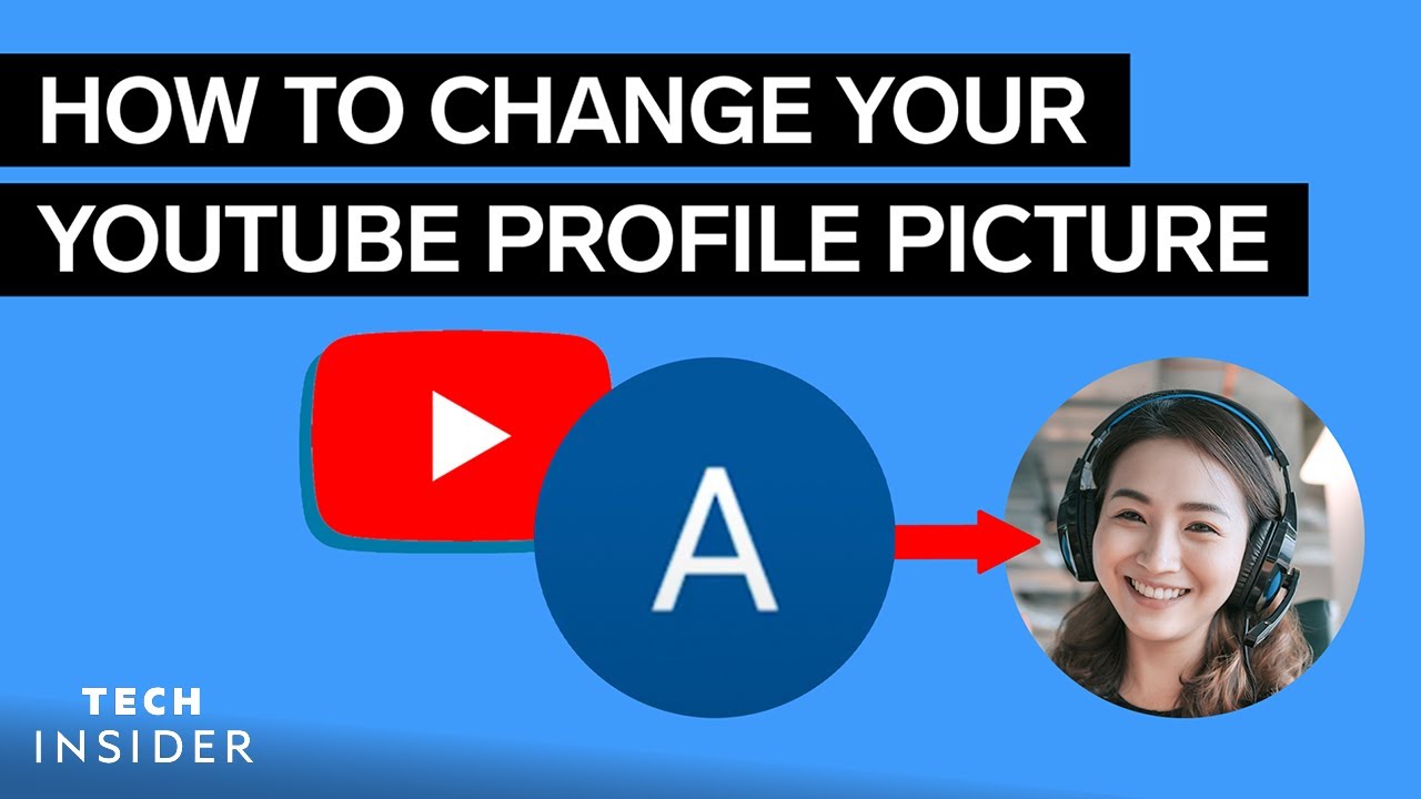 How To Change Your YouTube Profile Picture - YouTube