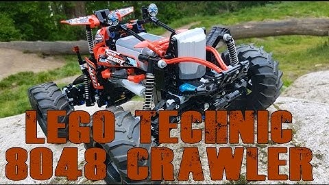 Lego Technic RC crawler 8048 "Rune buggy" MOD