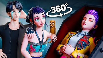 K-Pop Demon Hunters Caught on Hidden Camera! | 360° VR 8K