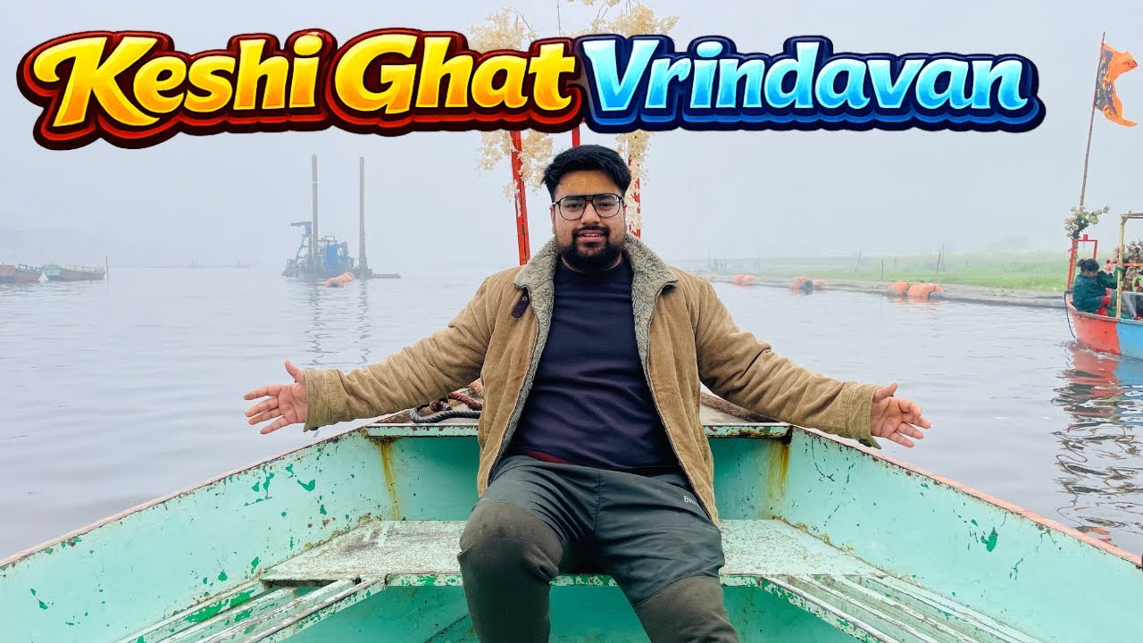 Keshi Ghat Vrindavan Vlog | Boating Experience & Gau Shala Seva🙏