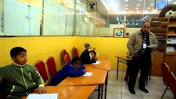 مسابقة القارئ الماهر والكاتب المتقن إملاء الصف الثالث