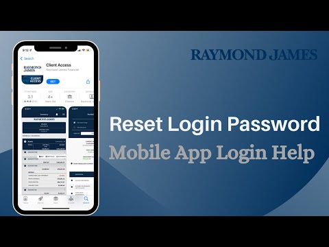Raymond James - Help with Login | Recover Account | Password Reset