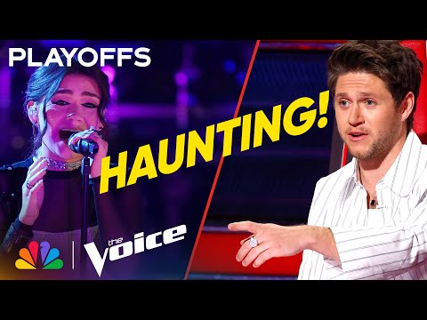 Gina Miles Performs Chris Isaak's Wicked Game | The Voice Playoffs | Nbc