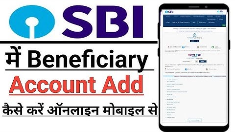 How to add beneficiary in sbi net banking | sbi bank me beneficiary add kaise kare 2023