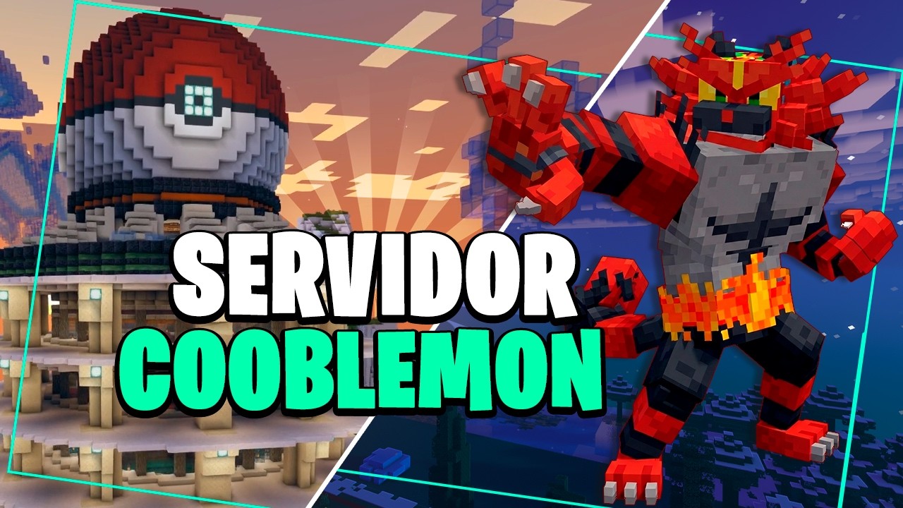 📢El mejor Servidor de COBBLEMON en Minecraft ! | Servidor de Java 1.21. ...