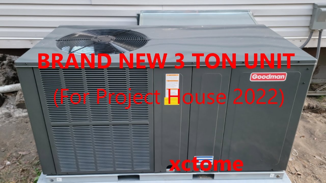 American Standard 3.5 Ton Package Heat Pump