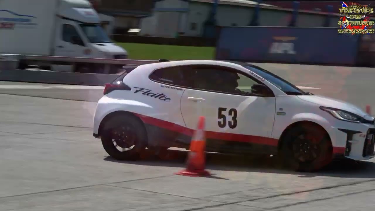 Slalom Testtage Ambri 2024 Kuster Patric Bettlach Toyota GR Yaris
