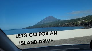 Scenic Azores Island Drive - Village to village - Lajes to Sao Mateus - Dramatic scenery - Ep 249