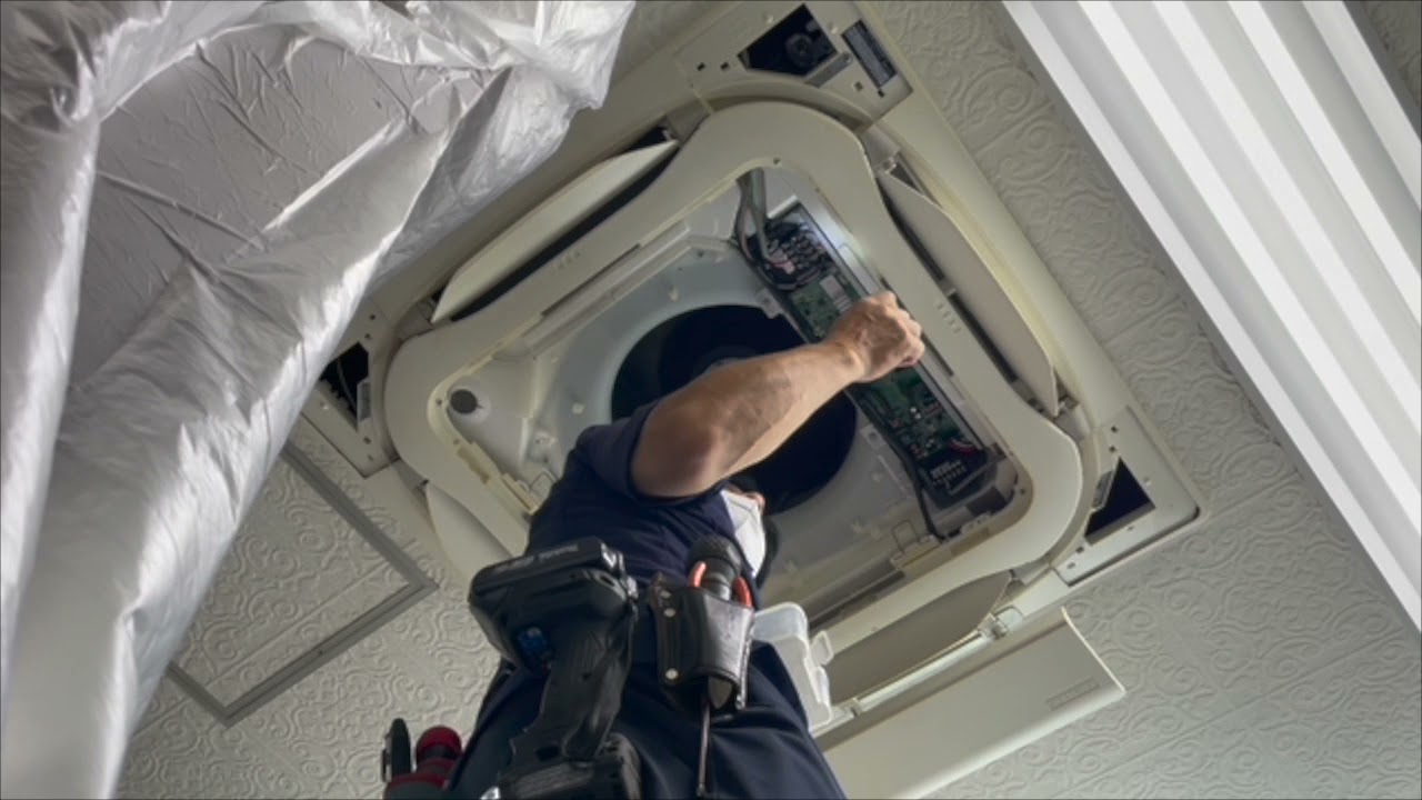 業務用エアコンクリーニングの洗浄機のご紹介 アサダHD8506を使用し