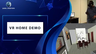 Home #VR Demo on Windows #MixedReality HMD #jasielcreations #VirtualReality